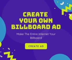 Create Your Own Billboard Ad example for my online billboard advertisng