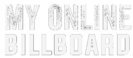 My Online Billboard Logo White transparent