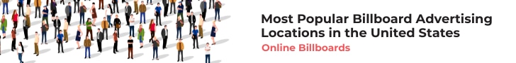 Most Popular Billboard Advertising Locations in the United States